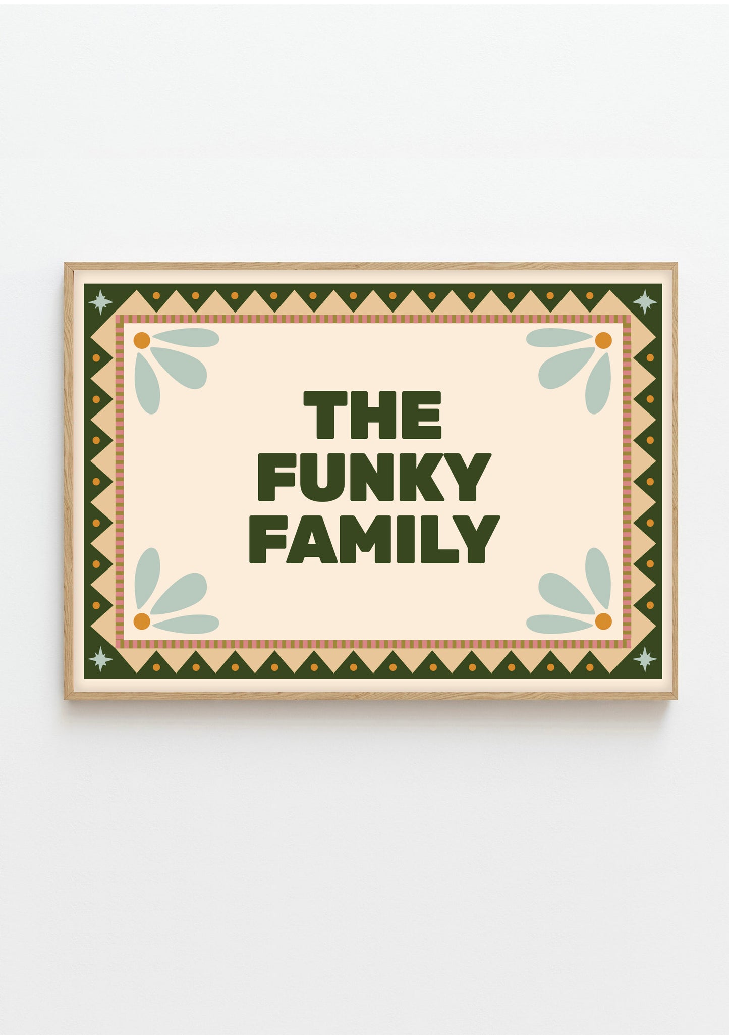Affiche A5 - THE FUNKY FAMILY
