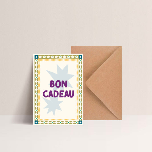 Carte - BON CADEAU