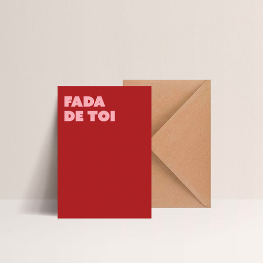 Carte - FADA DE TOI