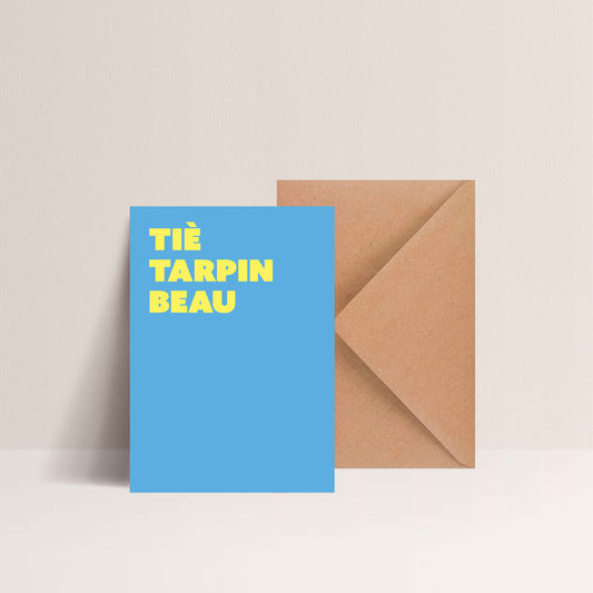 Carte - TIE TARPIN BEAU