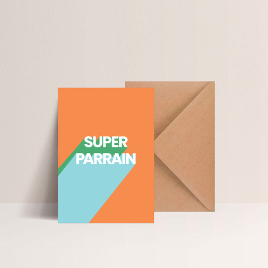 Carte - SUPER PARRAIN