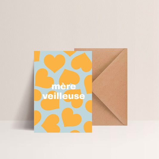 Carte - MERE VEILLEUSE